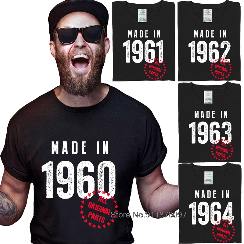 Men'S Fashion 1960S - Áo Thun Người Cotton Mùa Hè