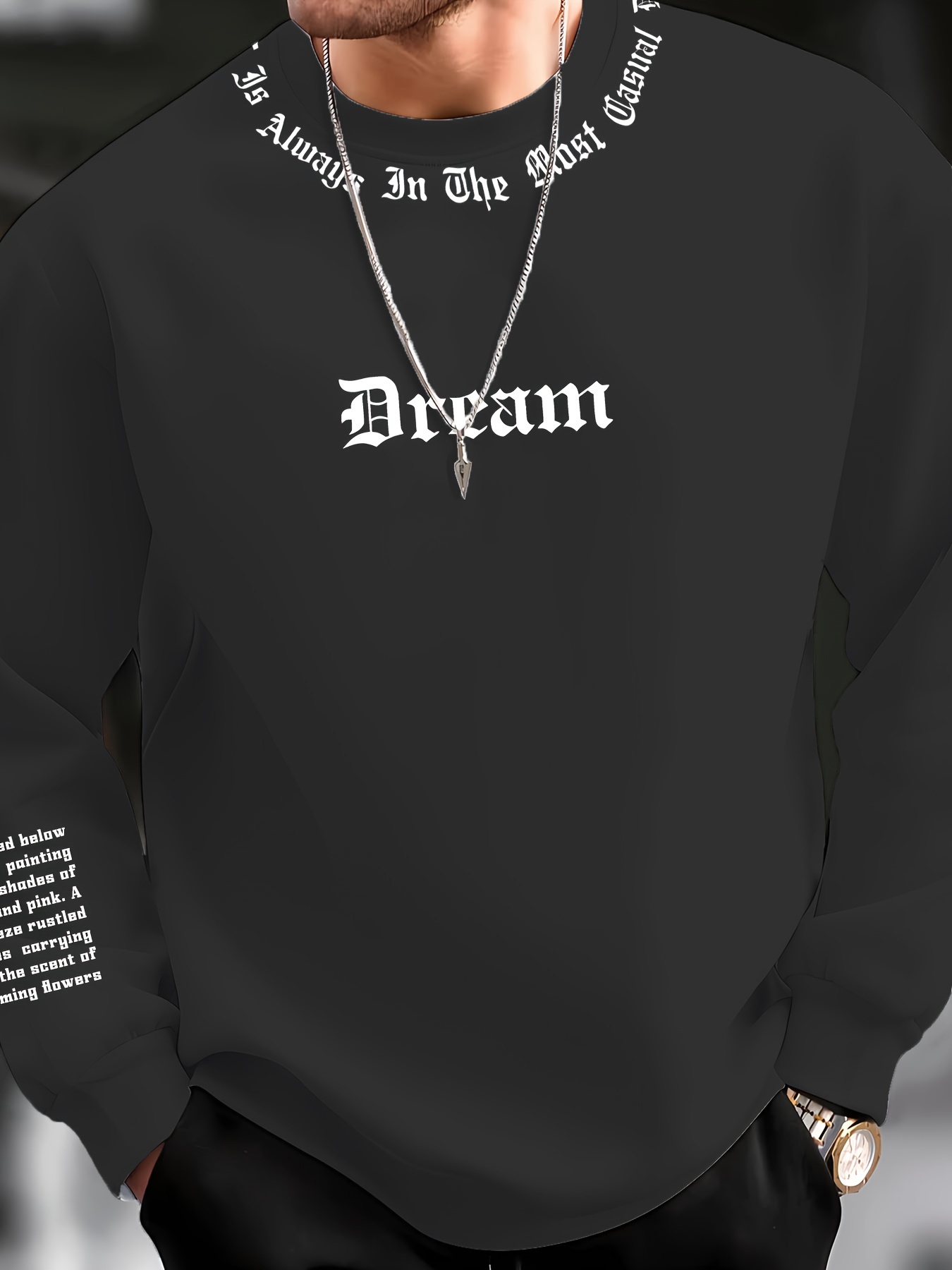 Mens Fashion Casual 2026 - Spring/Summer 2026 New Men's Hoodie with