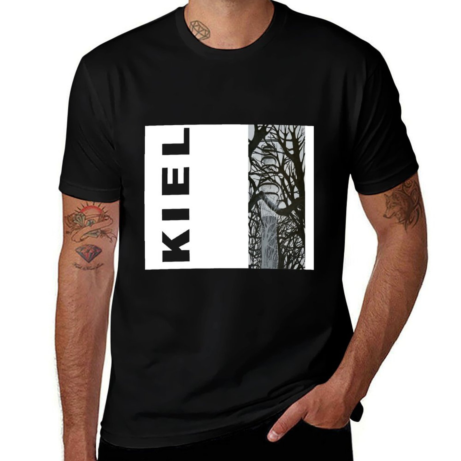 Men'S Fashion Lk - Kiel lighthouse Bülk T-Shirt Fashion Print