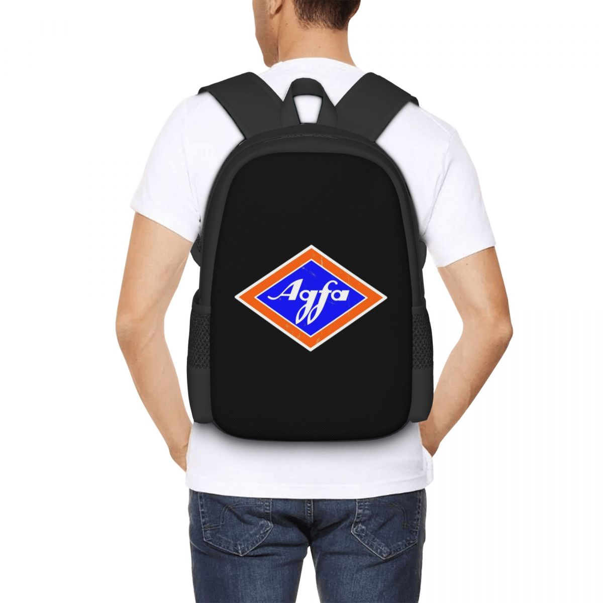 Men'S Fashion 1960S - Retro Agfa Film Logo From 1960s