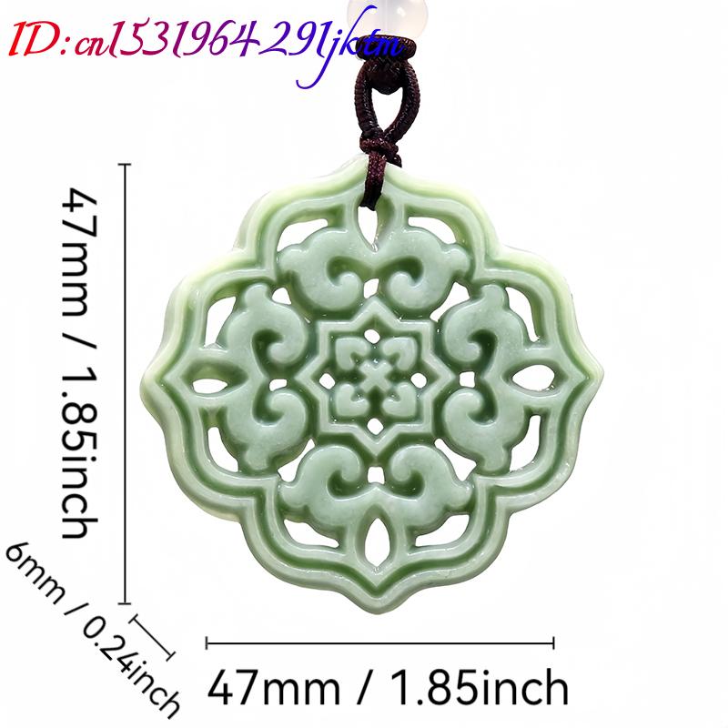Natural Real Jade Flower Penda - đánh giá và giá Men'S Fashion Accessories