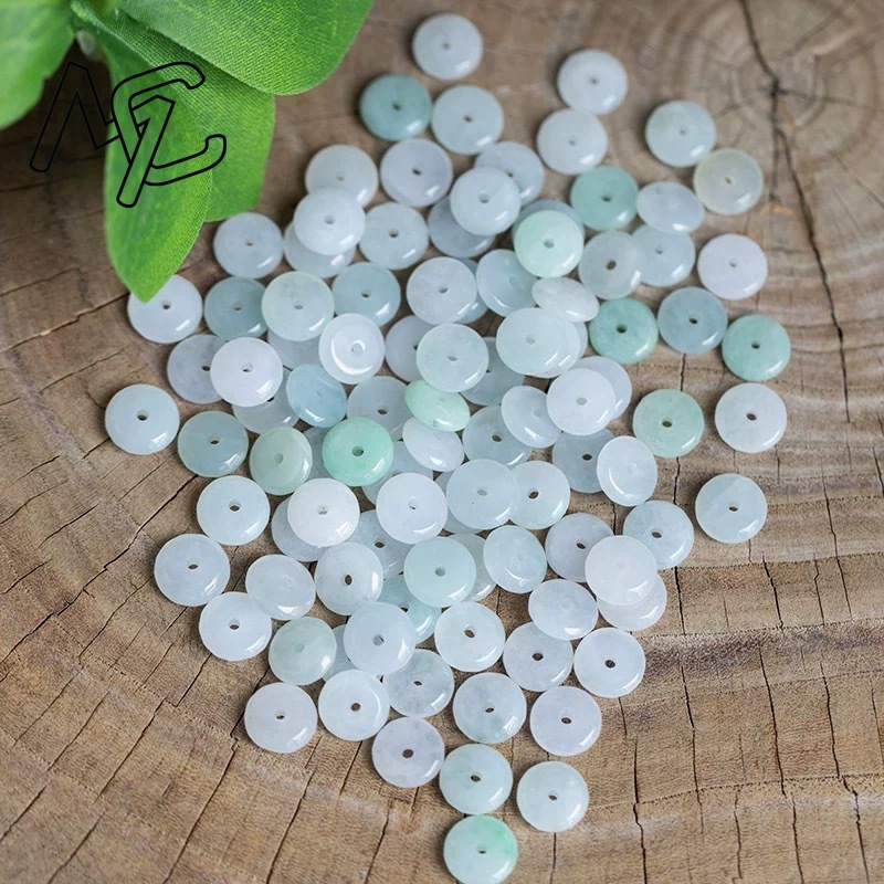 10pcs Natural Emerald White Ja - đánh giá và giá Men'S Fashion Accessories