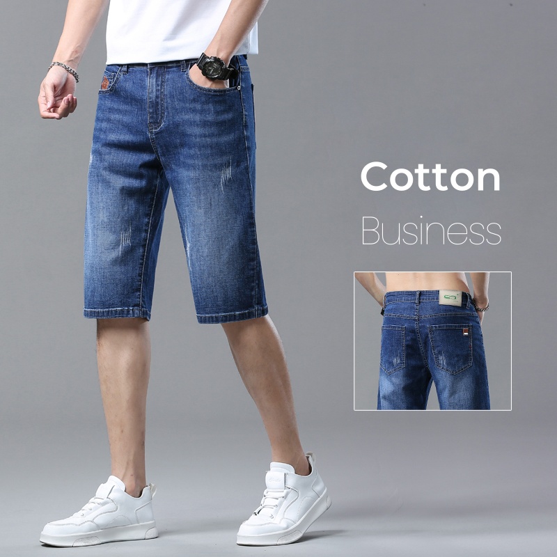 Men's Shorts Summer Straight D - đánh giá và giá Jeans Pants Fashion Men