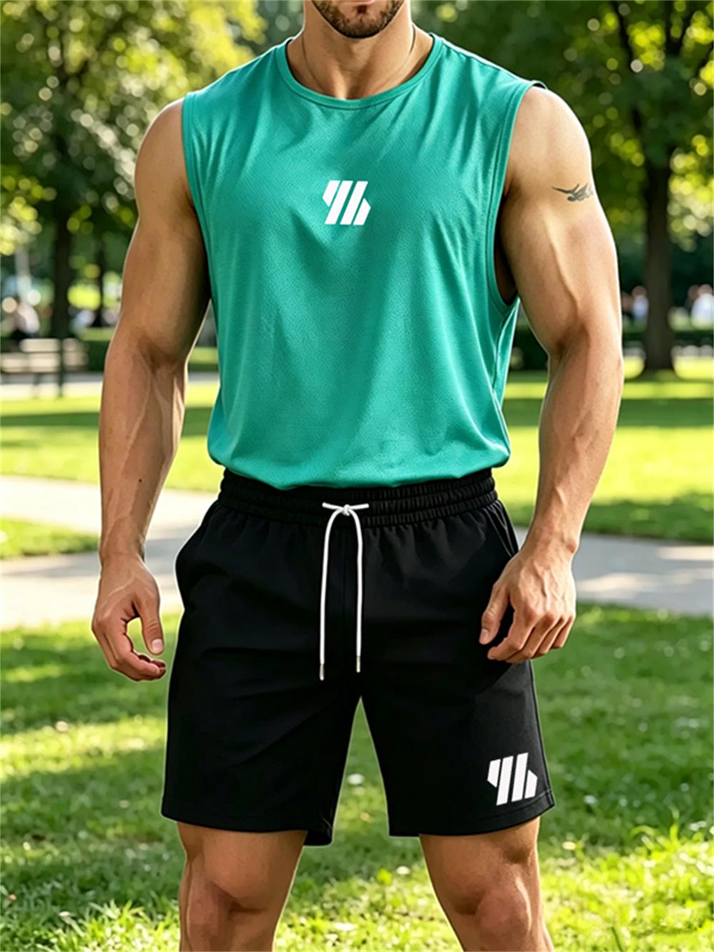 2026 new Men's Brand Vest Two- - đánh giá và giá Mens Fashion Casual 2026