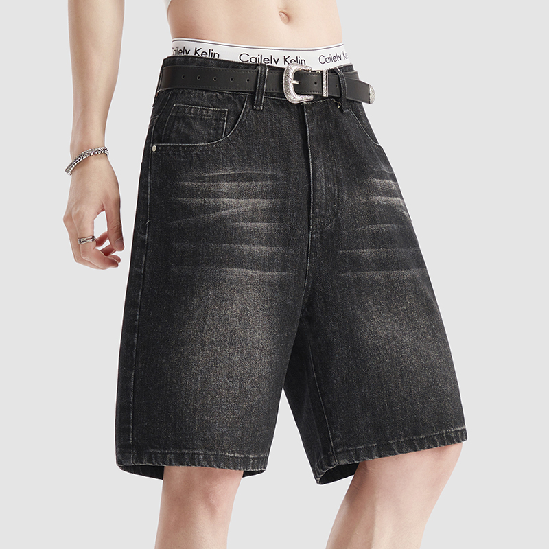 Summer Thin Black Denim Shorts - đánh giá và giá Jeans Pants Fashion Men
