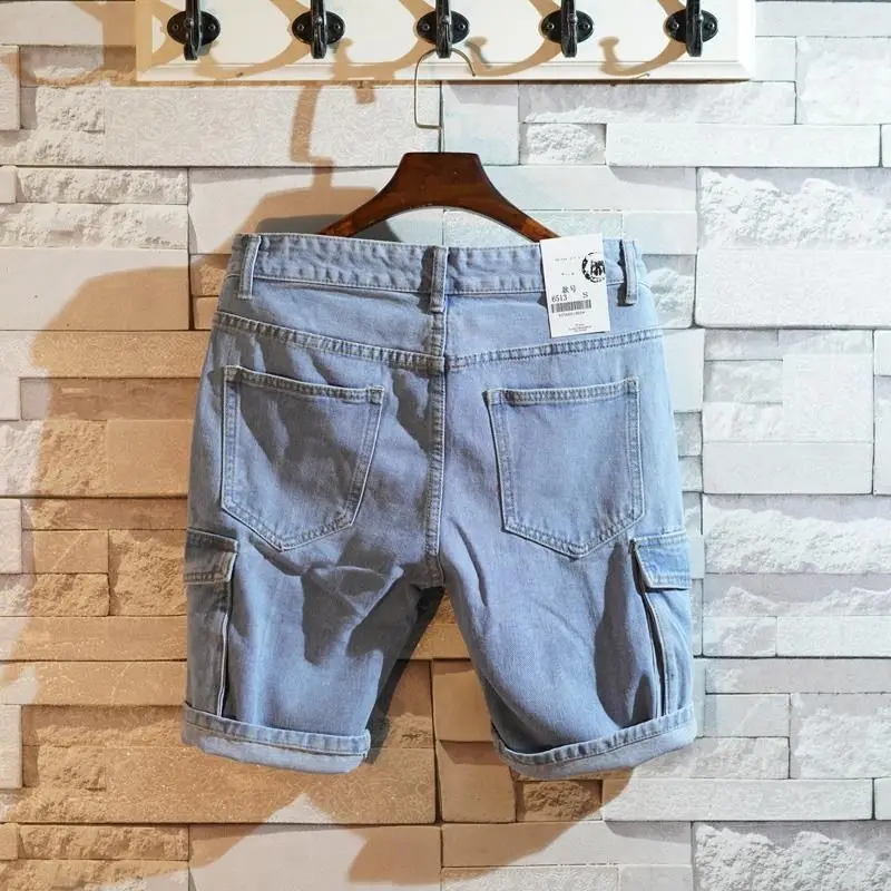 Loose Straight Short Jeans Pan - đánh giá và giá Jeans Pants Fashion Men