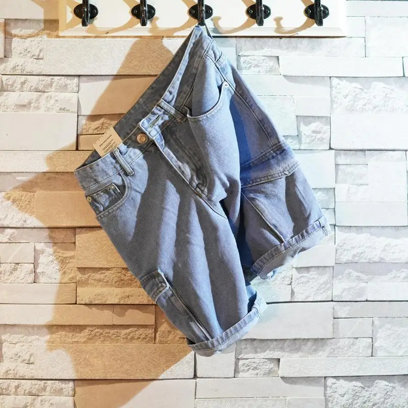 Loose Straight Short Jeans Pan - đánh giá và giá Jeans Pants Fashion Men