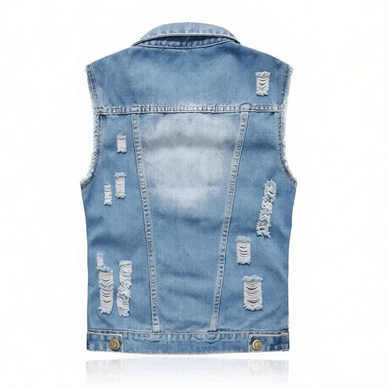 Men’s Plus Size Light Blue / B - đánh giá và giá Men'S Fashion Vest With Jeans