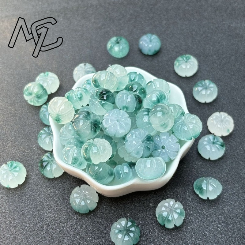 10pcs A Green Jade Pumpkin Bea - đánh giá và giá Men'S Fashion Accessories