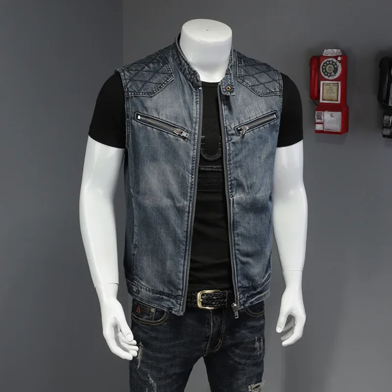 Pop Spring Autumn New Fashion  - đánh giá và giá Men'S Fashion Vest With Jeans