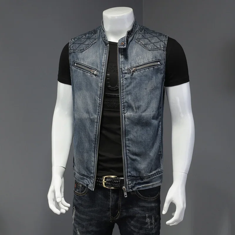 Pop Spring Autumn New Fashion  - đánh giá và giá Men'S Fashion Vest With Jeans