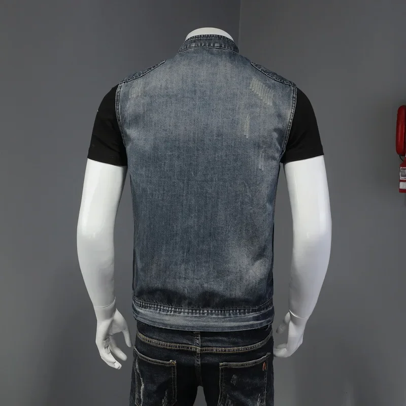 Pop Spring Autumn New Fashion  - đánh giá và giá Men'S Fashion Vest With Jeans