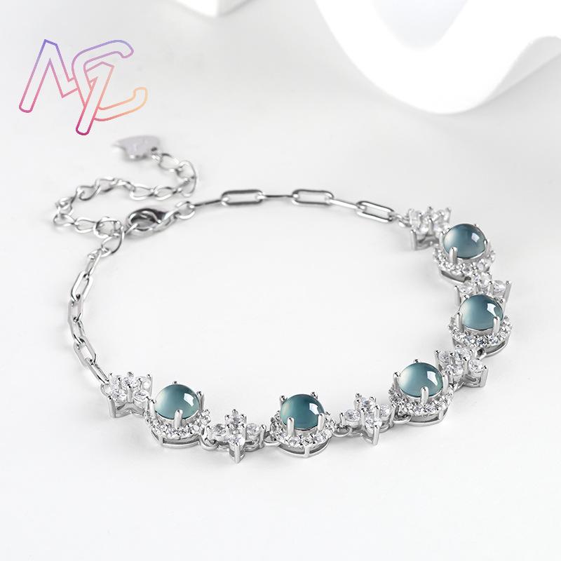 Blue Myanmar Jadeite Bracelet  - đánh giá và giá Men'S Fashion Accessories