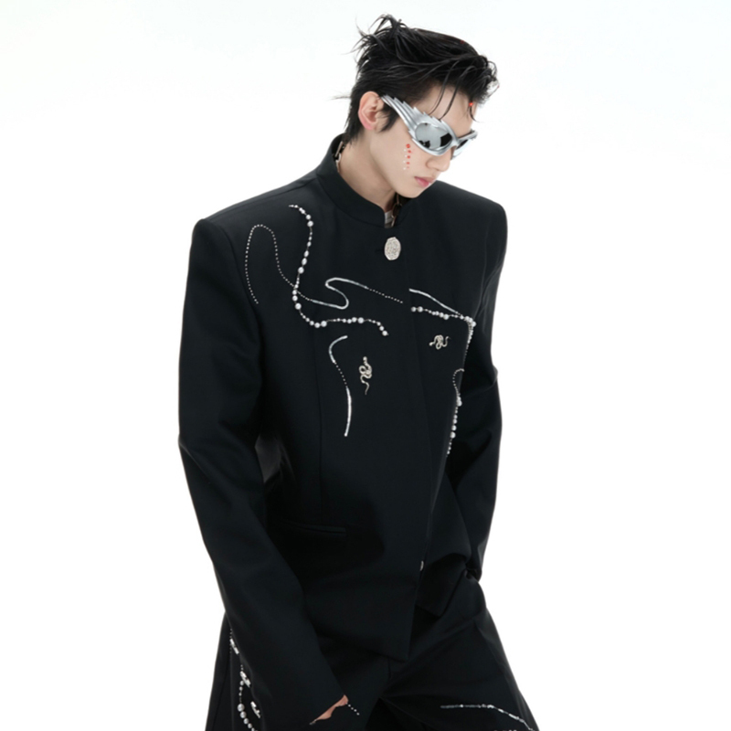 LUZHEN Chain Pad Pearl 2026 De - đánh giá và giá Men'S Fashion Loose Pants