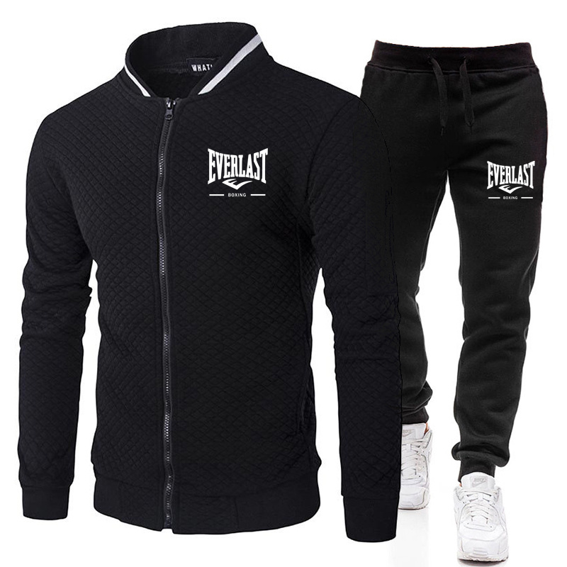 EVERLAST BOXING SpringandAutum - đánh giá và giá Men'S Fashion Zipper Jacket