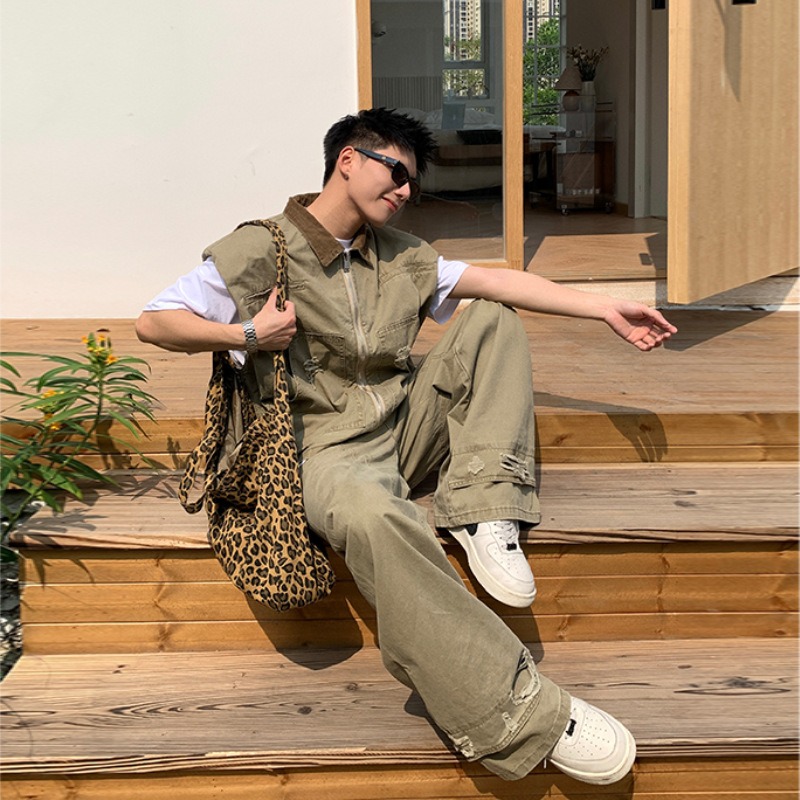 American Fashion Brand Retro D - đánh giá và giá Men'S Fashion Loose Pants