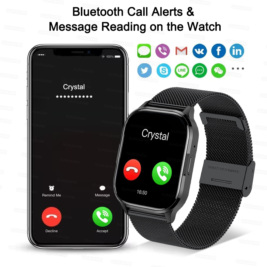 New Smartwatch Man Women AMOLE - đánh giá và giá Men'S Fashion App