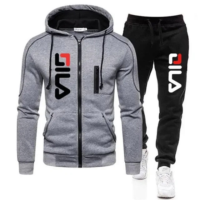 New Autumn And Winter Men's Ho - đánh giá và giá Men'S Fashion Zipper Jacket