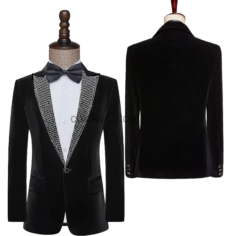 New Men's Luxury Crystal Velve - đánh giá và giá Men'S Fashion Lk