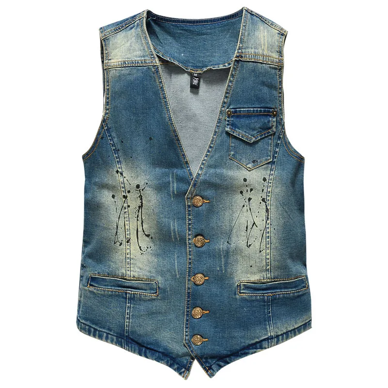 LIBIELIY Spring Autumn New Fas - đánh giá và giá Men'S Fashion Vest With Jeans