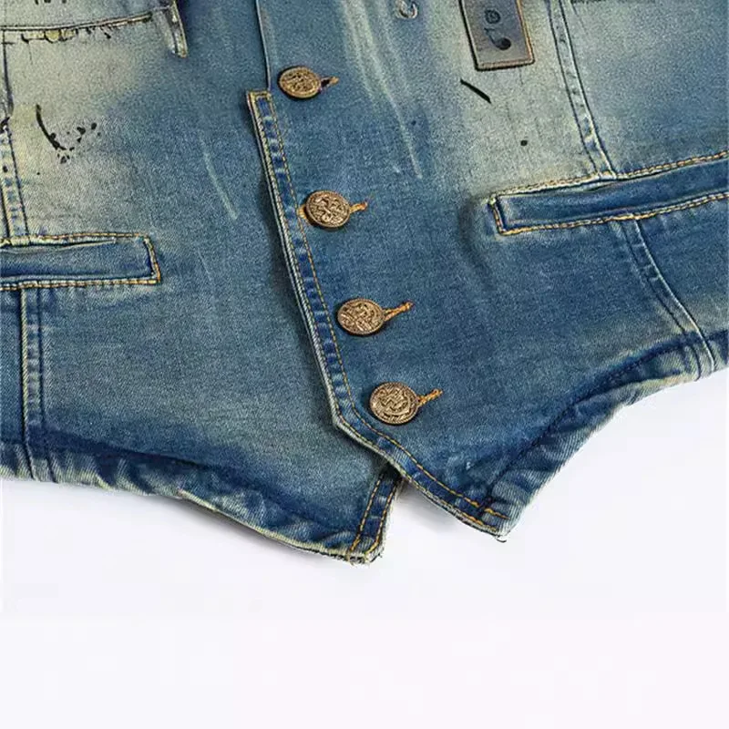 LIBIELIY Spring Autumn New Fas - đánh giá và giá Men'S Fashion Vest With Jeans