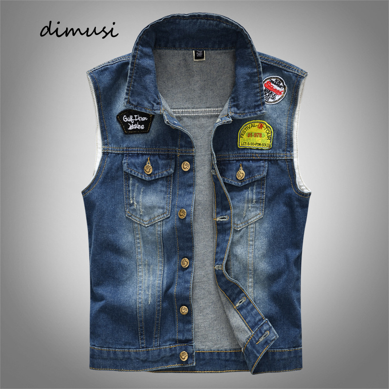 Spring Summber Men's Denim Ves - đánh giá và giá Men'S Fashion Vest With Jeans