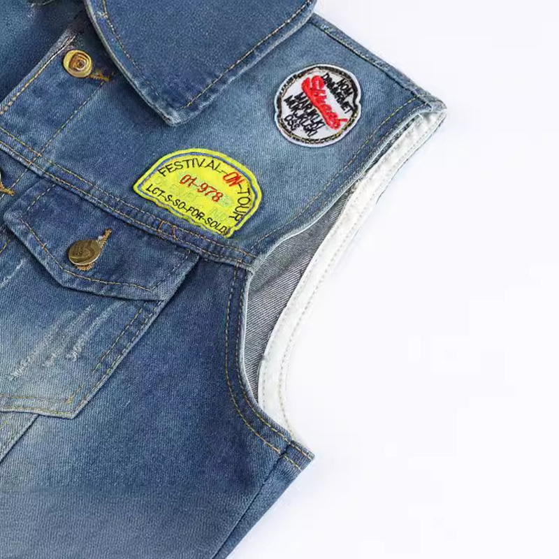 Spring Summber Men's Denim Ves - đánh giá và giá Men'S Fashion Vest With Jeans
