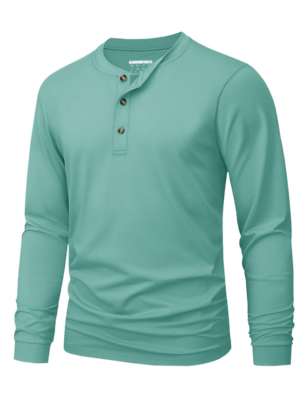 Men's Henley T-Shirt Simple So - đánh giá và giá Mens Fashion Style