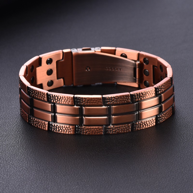 Men's premium copper bracelet, - đánh giá và giá Men'S Fashion Lk