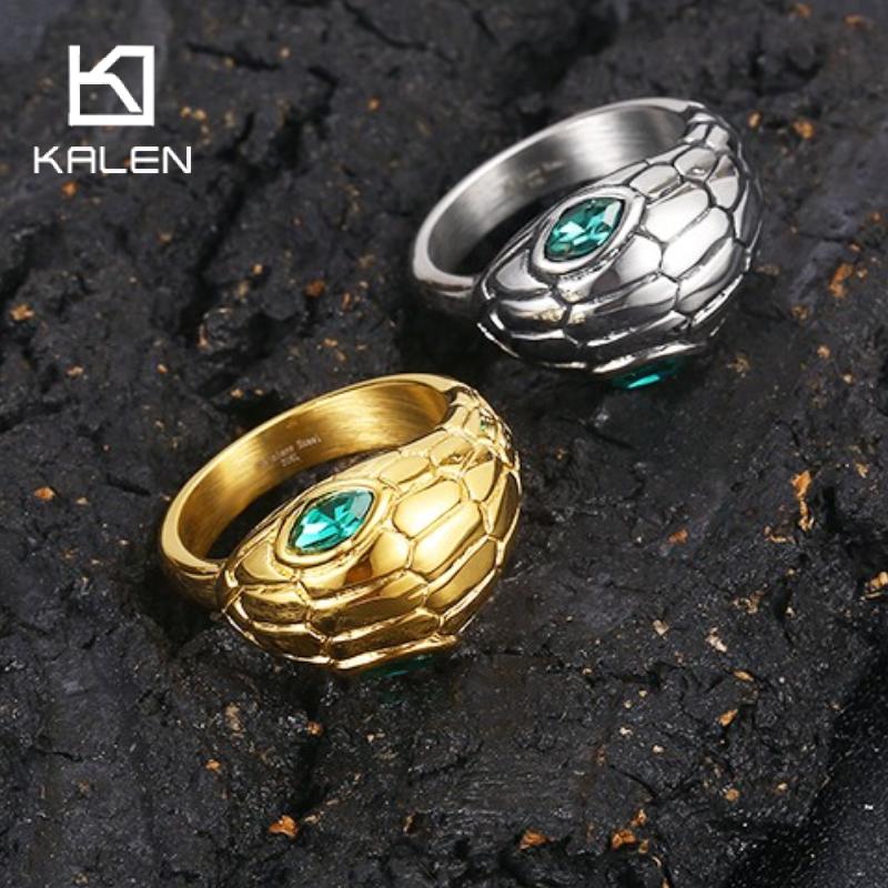KALEN Stainless Steel Emerald  - đánh giá và giá Men'S Fashion Lk